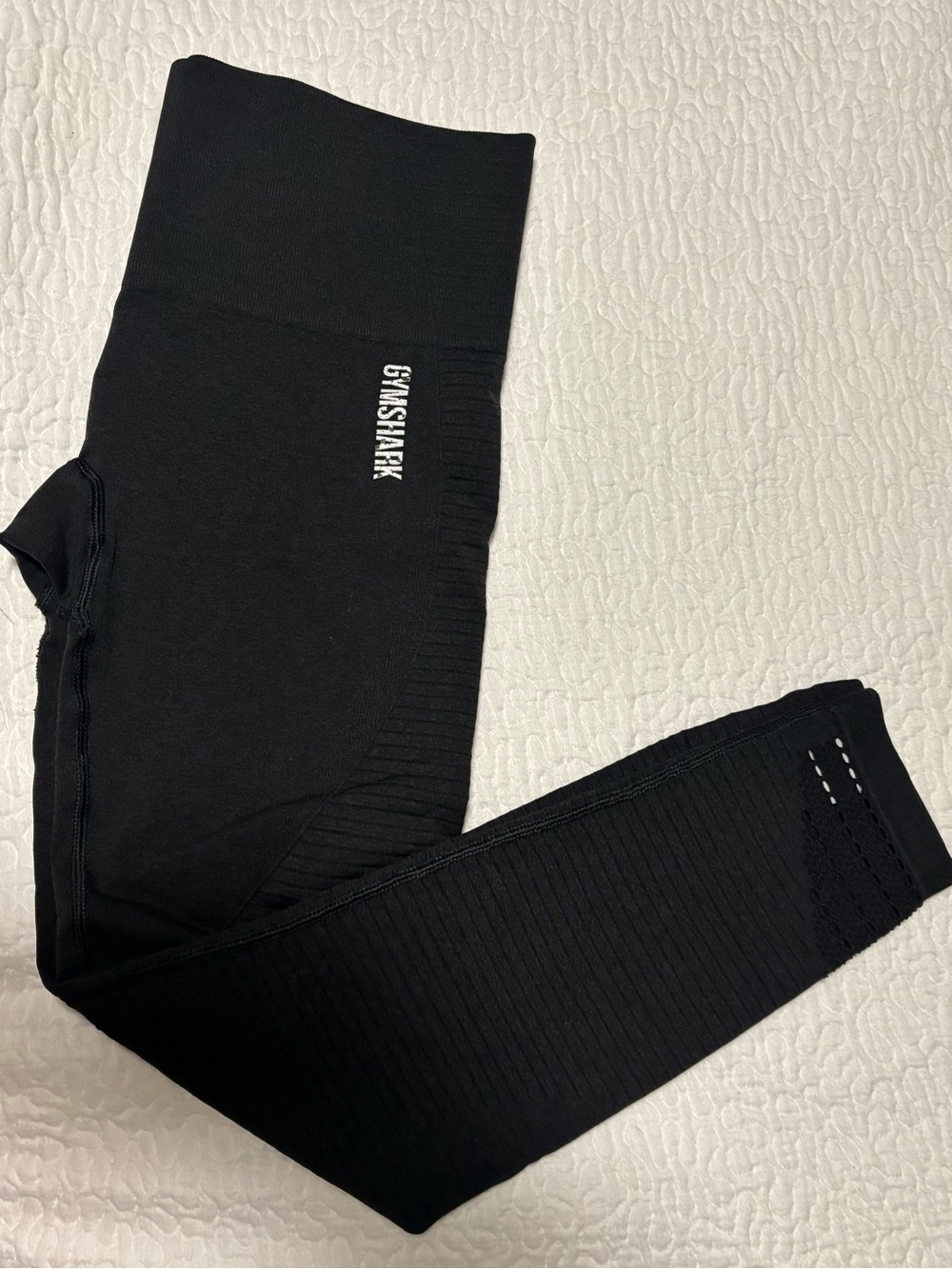 Gymshark Kids Black Seamless High-Waist Leggings